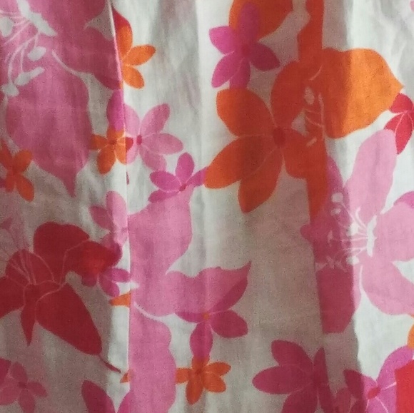 United Color of Benetton Floral Skirt Sz 4/IT 40 - Picture 3 of 6